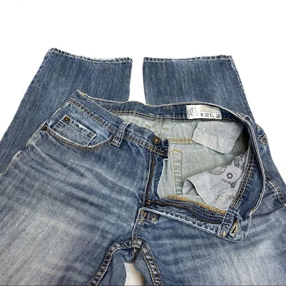 Axel light wash slim straight jeans size 32 X 30 - Picture 9 of 16